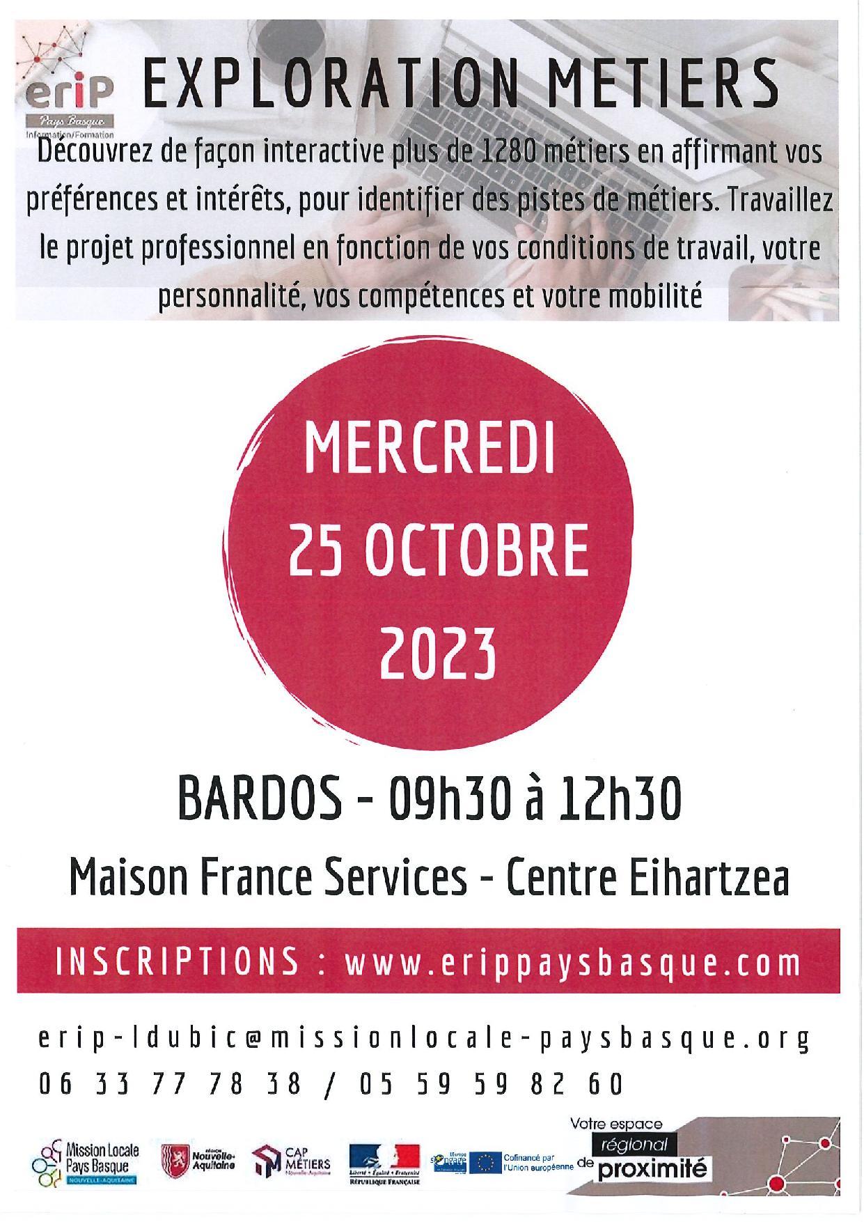 Exploration métiers