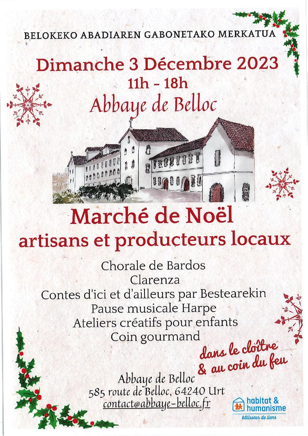 Marché noël Belloc 1