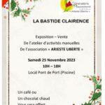 Exposition - Vente de l'association Arieste Uberte