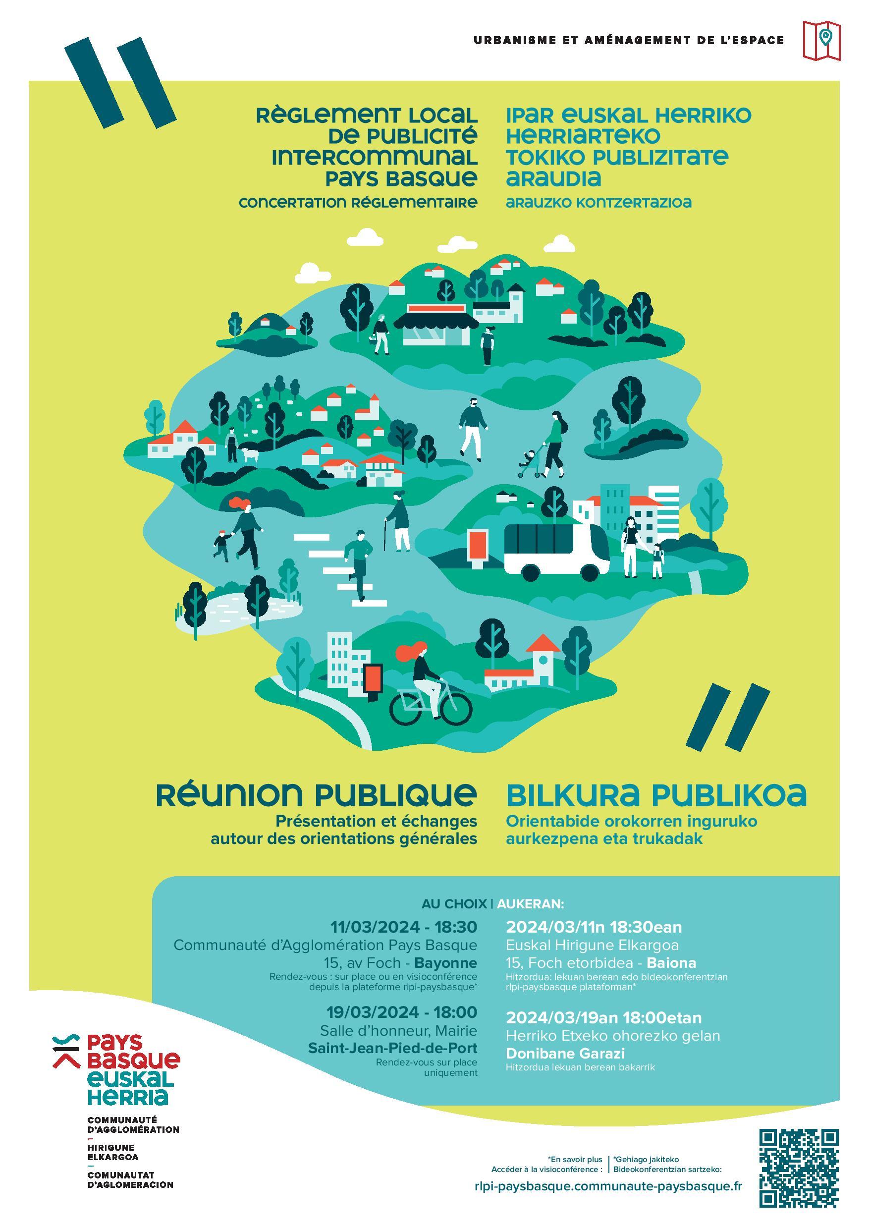 RLPI - Règlement local de publicité intercommunal Pays Basque