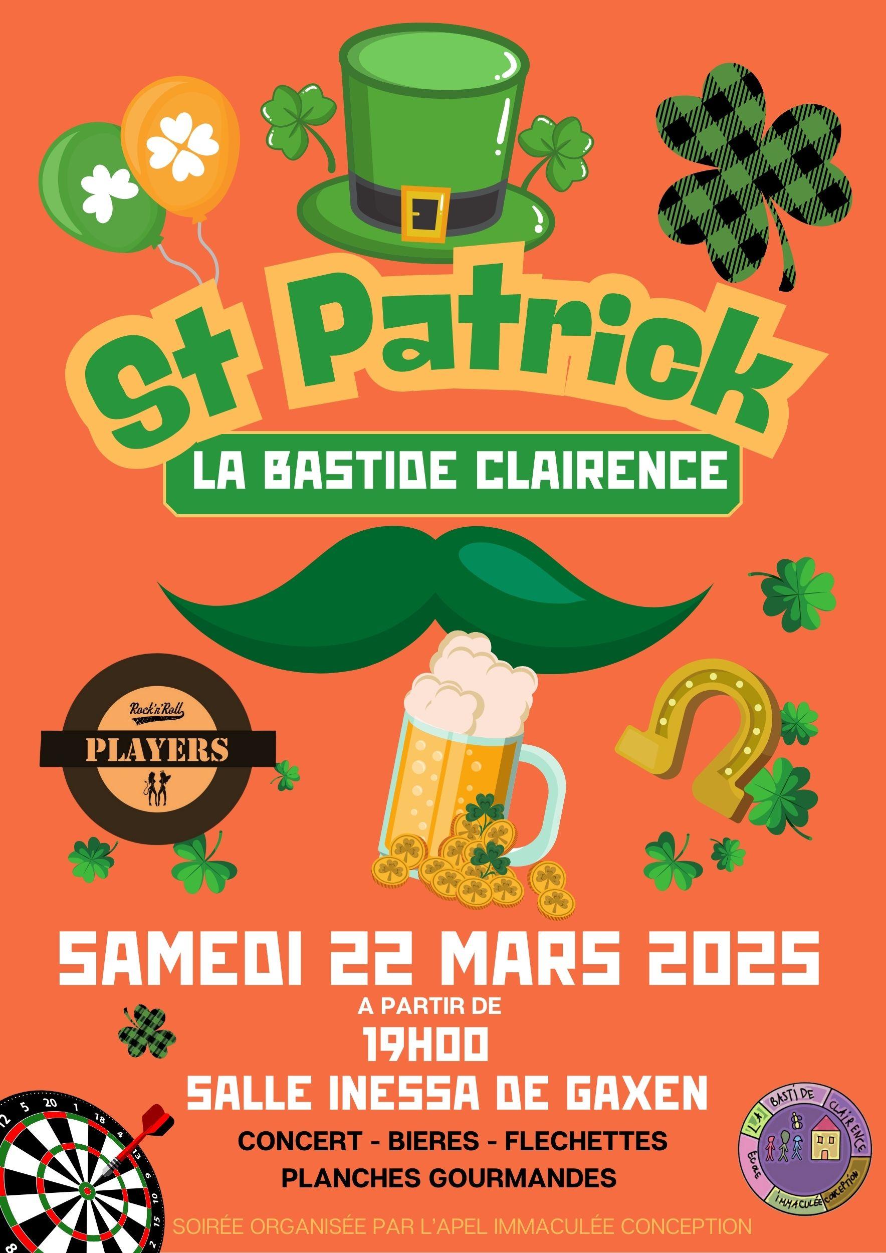 Affiche Saint Patrick' 2025-3