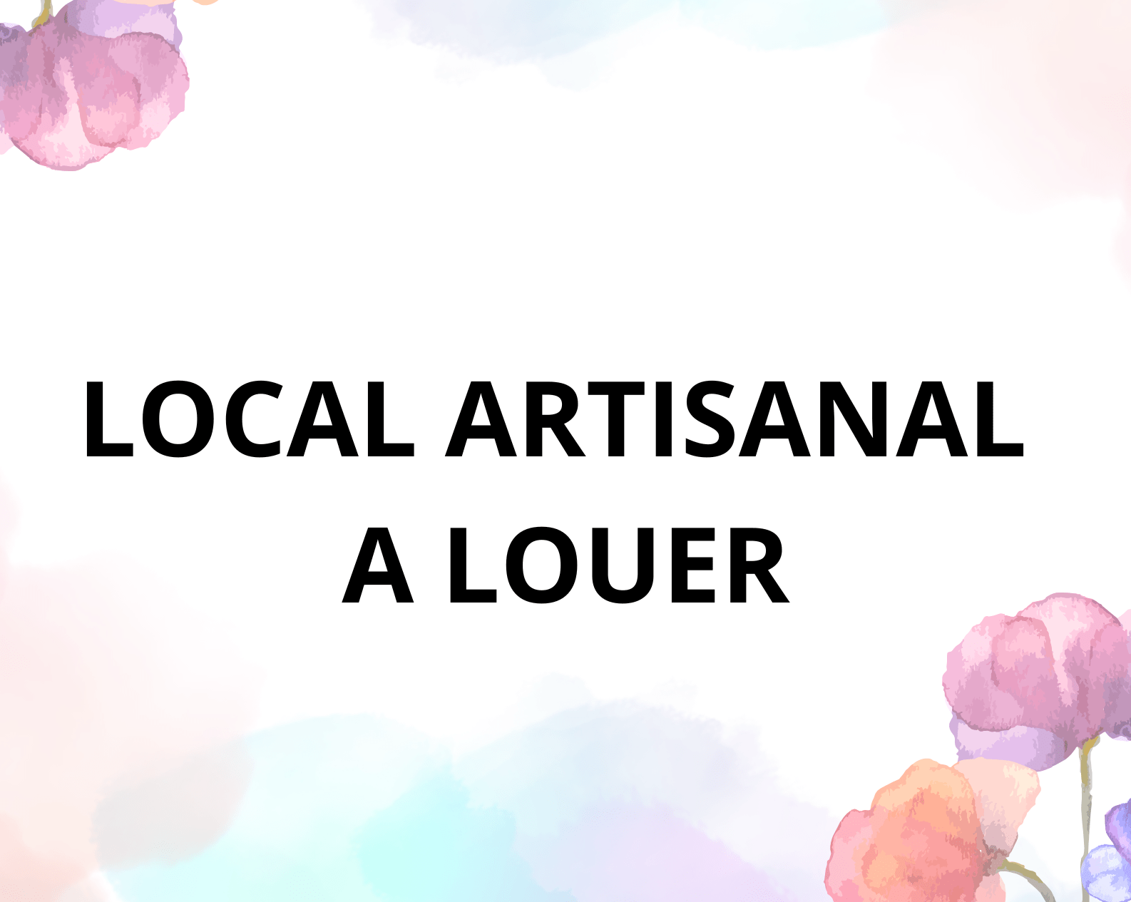 Local à louer
