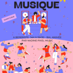 Affiche événement fête de la musique illustration coloré(1)