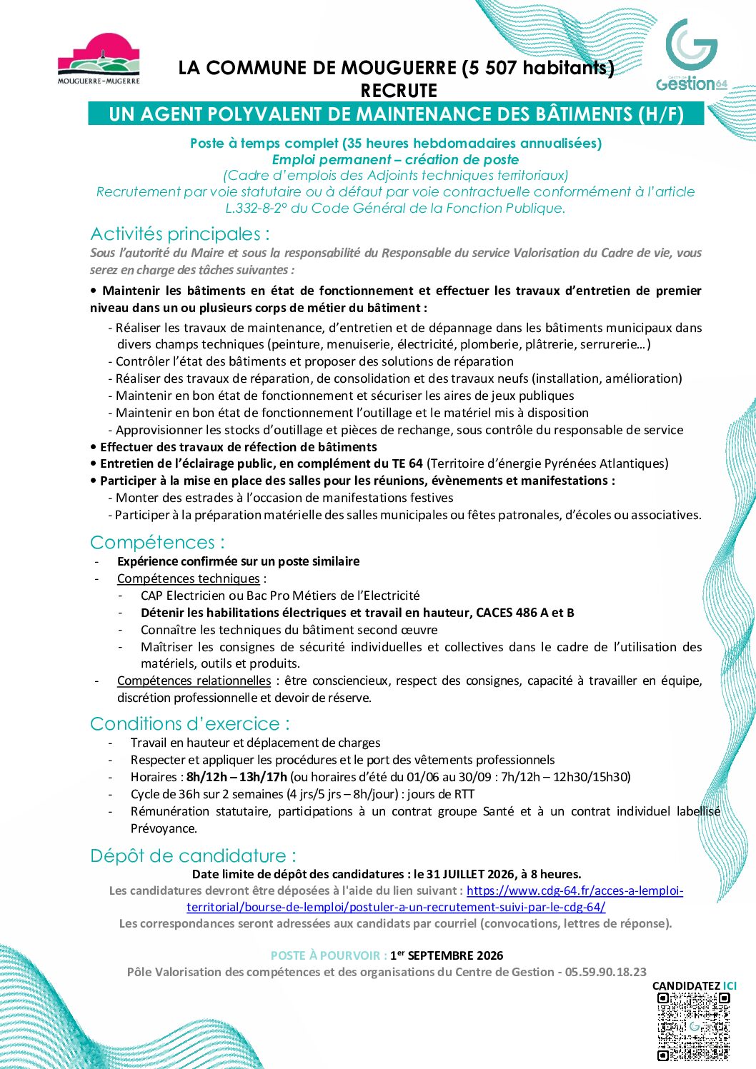 Détail de l'offre - Détail de l'offre
