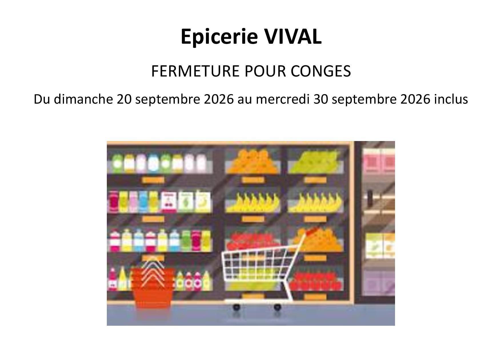 Epicerie VIVAL